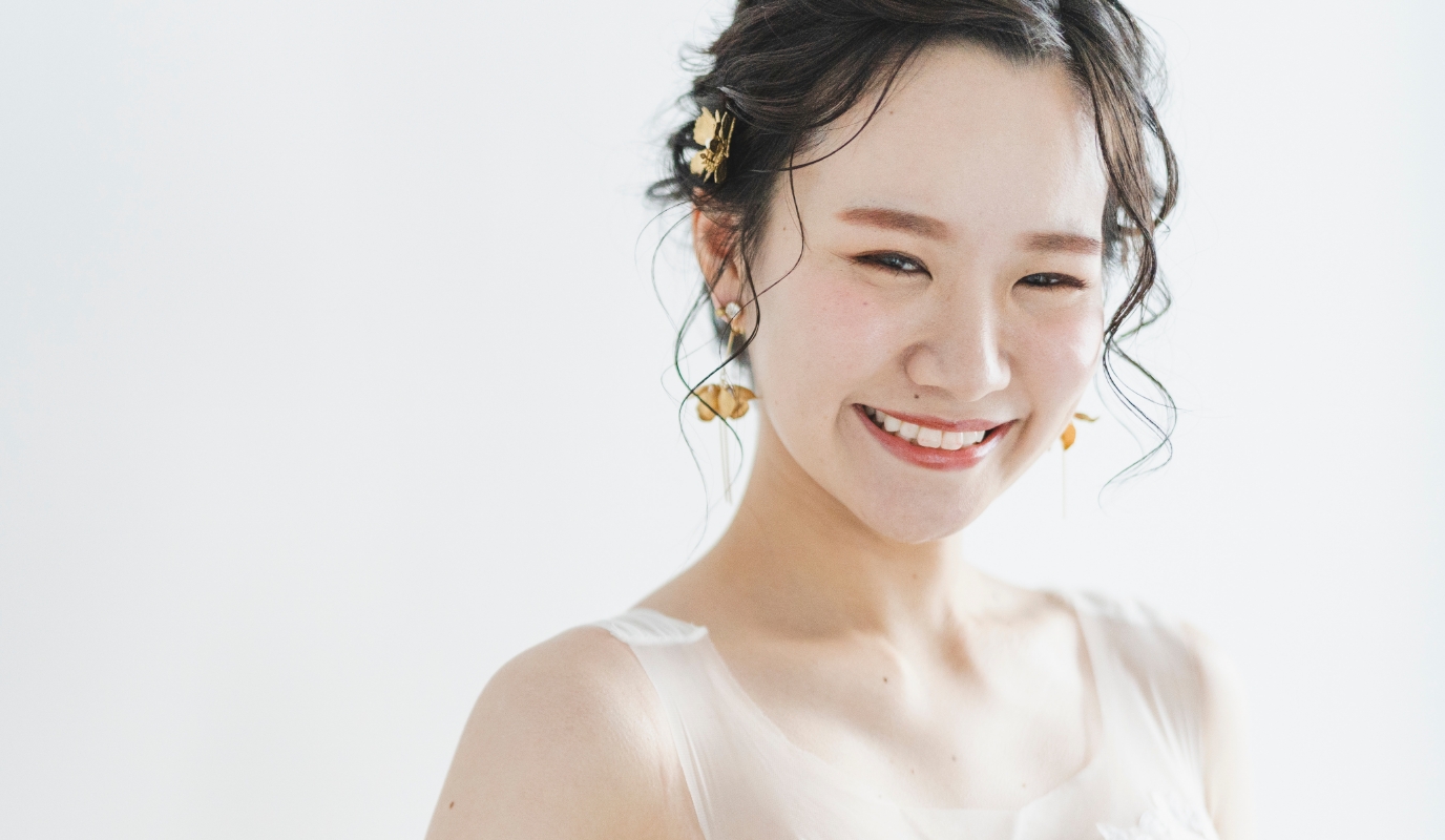 花嫁の笑顔のための