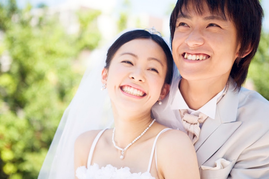 多くの人が注目するのは新郎新婦の笑顔だから